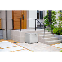 SANKA ステンレスごみ保管庫600(組立式) SGH-60S 1台（直送品）