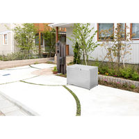 SANKA ステンレスごみ保管庫900(組立式) SGH-90S 1台（直送品）