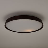 無印良品 LED木製シーリングライト 調光調色機能付 10畳 ダークブラウン MJ-CEW10D 良品計画