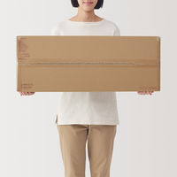 無印良品 スチールパイプ収納ラック ウォームグレー 幅45×奥行29×高さ79cm 良品計画