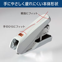 マックス ホッチキス バイモ11フラーメ HD-11FNL/R レッド HD91366 1セット（1個×5）