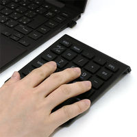 ナカバヤシ 2.4GHz接続ワイヤレステンキー TEN24G03/BK 1個