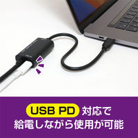 ナカバヤシ Type-C to HDMIケーブル PD対応 3m USD-PFH30/BK 1本