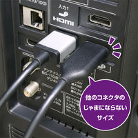 ナカバヤシ Type-C to HDMIケーブル PD対応 2m USD-PFH20/BK 1本