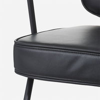 SEVEN BEAUTY (セブンビューティー) スタイリングチェア combo 100 ブラック 45245-SET-1 1台（直送品）