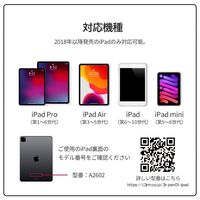 スタイラスタッチペン iPad専用 傾き感知 誤操作防止 ペアリング不要 USB Type-C充電 1本 スリーアール