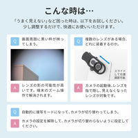 MSソリューションズ スマートフォン(汎用) スマホ望遠レンズ「ZOOMEE」 ブラック LN-SMTL01BK 1個