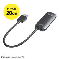 サンワサプライ HDMI-DisplayPort変換アダプタ(8K/30Hz) AD-HD32DP 1個