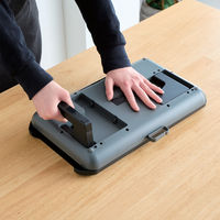 エレコム 折り畳める多機能ディスプレイスタンド PCA-DPSP4123BK 1個