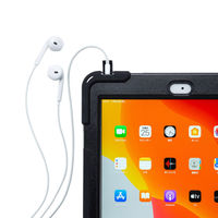 iPad 10.2インチ用ケース（ハンドル、スタンド、ショルダーベルト付き）耐衝撃タイプ 1個 サンワサプライ（直送品）