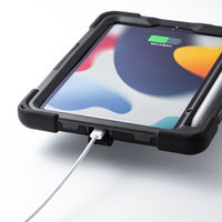 iPad miniケース（ハンドル、スタンド、ショルダーベルト付き） 耐衝撃タイプ 1個 サンワサプライ（直送品）