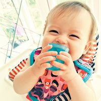 BABY CUP（ベビーカップ）ファーストカップ マルチカラー 1個（4個入）エデュテ