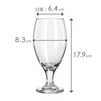 Libbey クラフトビアシリーズ ビールグラス ティアドロップビア436ml LB-001 4545229142606 1個