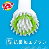 スリーエム（3M）スコッチブライト キッチン用ハンディブラシ 抗菌 ざる おろし金 スライサー K-505J（1本入）