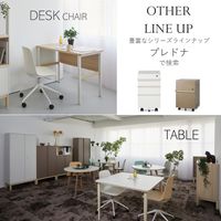 PREDONA（プレドナ）スチールシェルフ  オープン 上置き用 1段 幅800×奥行400×高さ390mm ホワイト 1台(1梱包)（取寄品）