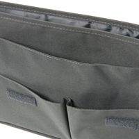 【LAKOLE/ラコレ】 ポータブルケース（A4） チャコール