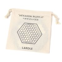 ウッドハニカムパズル グレー LAKOLE/ラコレ
