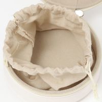 アクセサリーBOX（ROUND） アイボリー LAKOLE/ラコレ