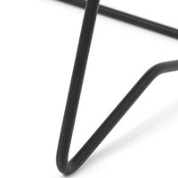 【LAKOLE/ラコレ】 スチールスリッパラック ブラック