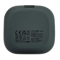 SHOKZ 完全ワイヤレスイヤホン オープンイヤー OpenFit Air ブラック SKZ-EP-000025 1個