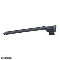 サンワサプライ ソーラー充電Bluetoothキーボード SKB-BTEC1BK 1個
