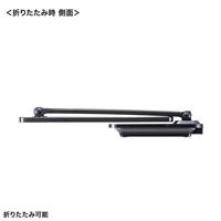 サンワサプライ USB充電式LEDデスクライト LED-DESK1BK 1個（直送品）