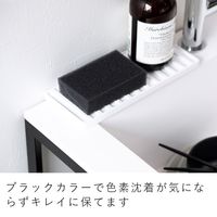 &NE nikii 究極にこだわった キッチンスポンジ 型崩れしにくく へたりにくい 泡立ち抜群 ブラック 1個 日本製 エヌ・エレファント