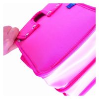 コヅチ 内側ポケット付ナイロン腰袋 A2 桃 1個（直送品）