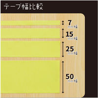 ヤマト メモックロールテープ 7mm ローズ 詰替用 RK-7H-RO 1個