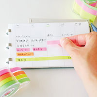 ヤマト メモックロールテープ 7mm 4巻入 RK-7CH-A 1個