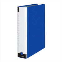 コクヨ　チューブファイル　エコツインR　A4タテ　とじ厚50mm　青　両開きパイプ式ファイル　フ-RT650B　1冊（わけあり品）