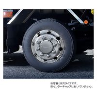 パーマンコーポレーション ゆるみチェックナットキャップクロームメッキ新ISO33mm大型車用10ヶ入 1216130000 1個（直送品）