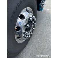 パーマンコーポレーション ゆるみチェック ナットキャップ クロームメッキ 新ISO 33mm 8ヶ入 1216142000 1個（直送品）