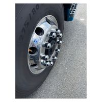 パーマンコーポレーション ゆるみチェックナットキャップクロームメッキ新ISO33mm大型車用10ヶ入 1216143000 1個（直送品）