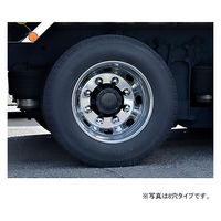 パーマンコーポレーション ゆるみチェックナットキャップクロームメッキ新ISO33mm大型車用10ヶ入 1216160000 1個（直送品）