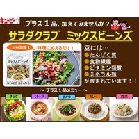 サラダクラブ ミックスビーンズ＜ひよこ豆・青えんどう・赤いんげん豆＞ 50g 1セット（1袋×3）キユーピー パウチ