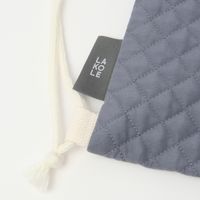 【LAKOLE/ラコレ】 【らこれキッズ】シンプルナップサック ブルー