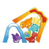 Hape お片付け恐竜レールボックス E3828 1個