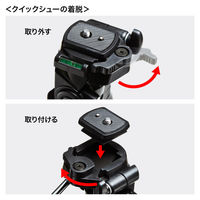 サンワサプライ マルチスタンド(4段タイプ) DG-CAM22N 1個