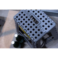 東谷 ROOM ESSENCE クラフタースツール L 幅390×奥行320×高さ390mm グレー LFS-412GY 1台（直送品）