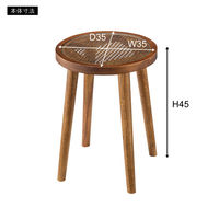 東谷 ROOM ESSENCE ラウンドガラステーブル S 幅350×奥行350×高さ450mm ブラウン GT-778BR 1台（直送品）