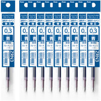 ぺんてる ボールペン替芯/FLOATUNEフローチューン0.3mm青インキ XZRN3-C 1セット(1本×10)