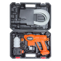 ファミリー・ライフ 充電式コードレス3Way高圧洗浄機ストロング11点セット+予備バッテリー 04316 1個