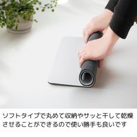エヌ・エレファント &NE ラバストーンバスマットソフト ライト M ライトグレー 溶岩石 足ふきマット 吸水 お風呂 1個