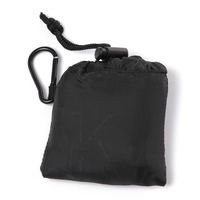 ロゴエコバッグ ブラック LAKOLE/ラコレ