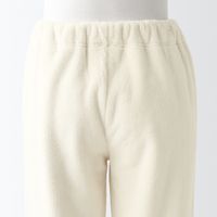 【レディース】無印良品 婦人 静電気が起きにくい 着る毛布 パジャマ 婦人L アイボリー 良品計画