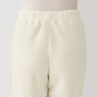 【レディース】無印良品 婦人 なめらかニットフリース 長袖ルームウェアセット 婦人M アイボリー 良品計画