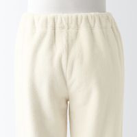 【アウトレット】【レディース】無印良品 婦人 静電気が起きにくい 着る毛布 パジャマ 婦人S アイボリー 良品計画