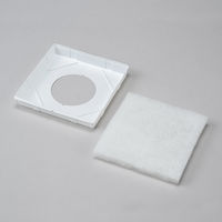 フィルたん アレルブロックフィルター フタ付き 通気口用 約16×16cm 1個 東洋アルミエコープロダクツ