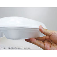 エフピコ 弁当容器 DLVランチ23-18-1 ベージュ 40020702 1袋(30個)（直送品）